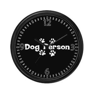  Wall Clock Dog Person 