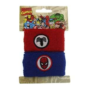  Spiderman Terry Wristband Set of Two 