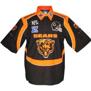  NFL Chicago Bears Endzone Button Up Shirt Large Sports 