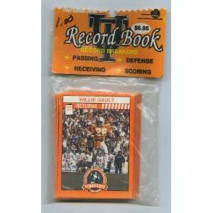 University of Tennessee Record Book Record Breakers Passing Receiving 