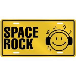  NEW  SMILE    I LISTEN SPACE ROCK  LICENSE PLATE SIGN 