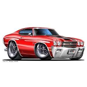 1970 Chevelle car Wall Graphic Decal Decor 36