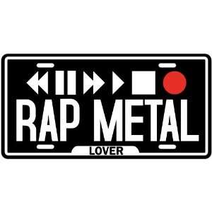  New  Play Rap Metal  License Plate Music
