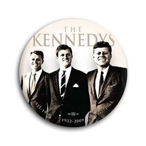  The Kennedys Button   Ted Robert and John F Kennedy 2.25 