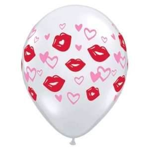  Valentines Balloons   11 Kissey Lips & Hearts Toys 