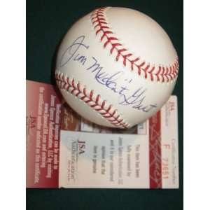 Jim Mudcat Grant Cleveland Indians Signed Autographed Baseball JSA Coa 
