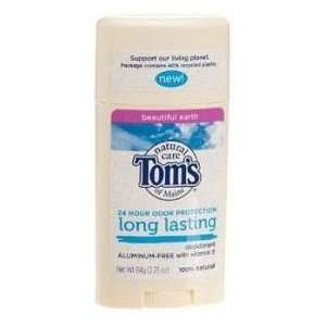  Toms Of Mne Sti Long Lst Earth Size 2.25 OZ Health 