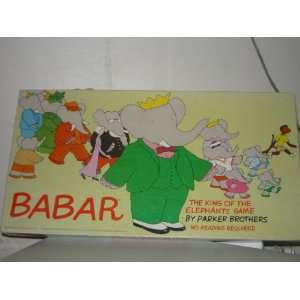  1978 Parkers Brothers BABAR BOARDGAME  COMPLETE 