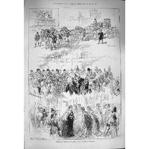  1876 Royal Procession Opening Parliament Music Band