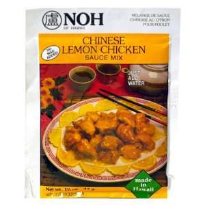NOH Chinese Lemon Chicken Sauce Mix  Grocery & Gourmet 