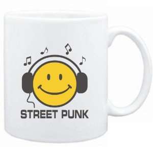  Mug White  Street Punk   Smiley Music
