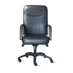  9to5 Seating Sequence Conference Chair, Mid Back, Leather 