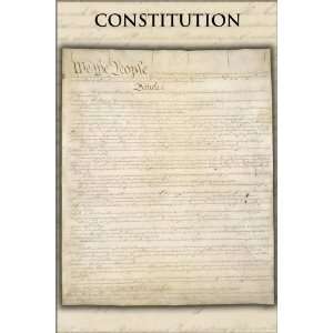  Constitution of the United States of America   24x36 