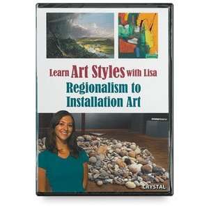  Crystal Productions Learn Art Styles with Lisa DVDs 