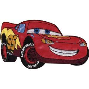  Disney Cars Iron On Applique McQueen 5 1/2x3 1/Pkg