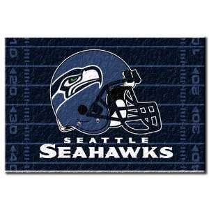  Seattle Seahawks NFL Tufted Rug (59x39) Sports 