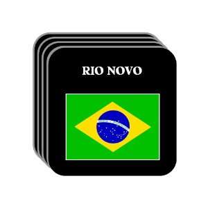  Brazil   RIO NOVO Set of 4 Mini Mousepad Coasters 