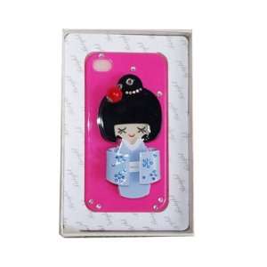Fantasy Product Iphone 4/4s Case 3D design Japanese girl with mirror 