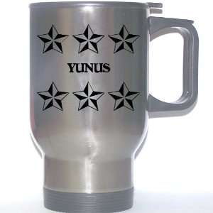  Personal Name Gift   YUNUS Stainless Steel Mug (black 