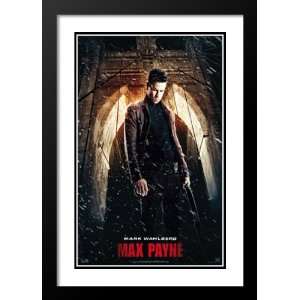 Max Payne 20x26 Framed and Double Matted Movie Poster   Style D   2008
