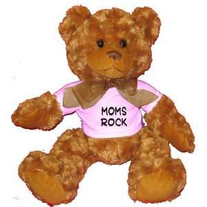  Moms Rock Plush Teddy Bear with WHITE T Shirt Toys 