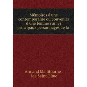   personnages de la . 8 Ida Saint Elme Armand Mailitourne  Books