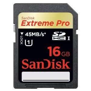   Pro 16GB SDHC Flash Memory Card 300X 45M