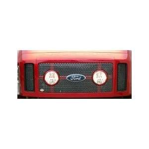   Scene Ford Super Duty 2008 Custom Grille Shell With Lights Automotive