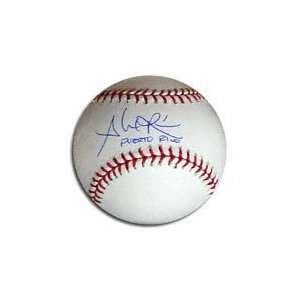  Alex Rios Autographed Official MLB Baseball with Puerto 