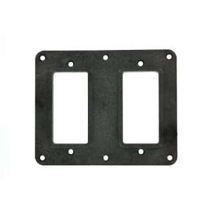  Leviton 3251 E 2 Gang GFCI/Decora Receptacle Coverplate 