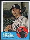 2012 Topps Heritage #329 Francisco Cervelli New York Yankees