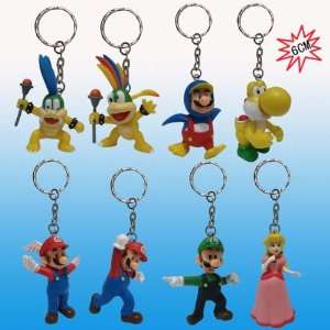  New Super Mario Bros. Keychain Set 