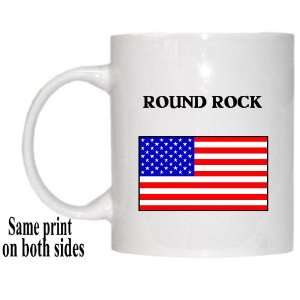  US Flag   Round Rock, Texas (TX) Mug 