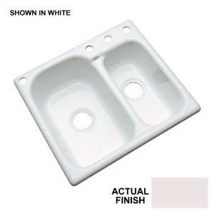   Double Basin Acrylic Topmount Kitchen Sink 33308
