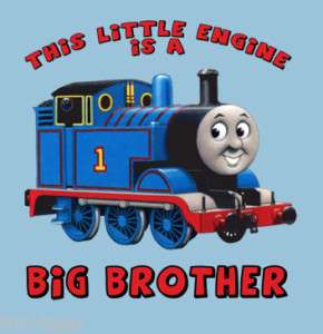 BIG BROTHER Thomas the Train Engine Colored T Shirts  