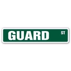  GUARD Street Sign jail guard inmate gift prison jail 