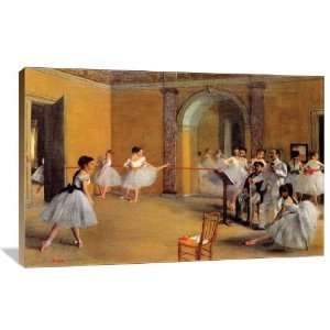 Dance Classes at the Opera   Gallery Wrapped Canvas   Museum Quality 