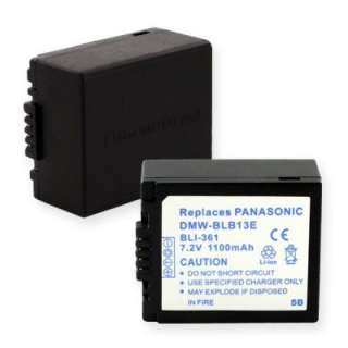 Battery For Panasonic DMC G1, DMC GH1 Replaces BLI 361  