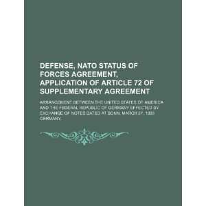   , NATO Status of Forces Agreement (9781234119669) Germany. Books