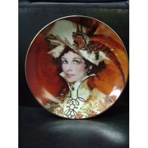  Mrs. P.F.E. Albee Autumns Bright Blaze Portrait Plate 