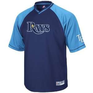  MLB Tampa Bay Rays Youth Full Force V Neck Shirt Sports 