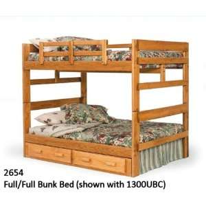  Woodcrest Youth Bedroom Full Full Bunk Bed 2654
