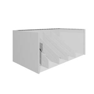   Ray Filing Tier,4 Fixed Dividers,36x19 3/16x15,LGY