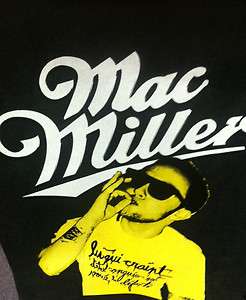 MAC MILLER   SMOKING   T SHIRT ADULTS UNISEX  