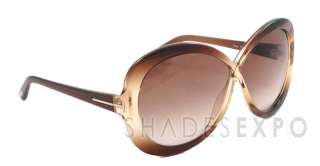 NEW Tom Ford Sunglasses TF 226 BROWN 47F MARGOT AUTH  