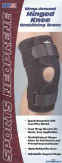 Safe T Sport Hinged Wrap Around Knee Brace  