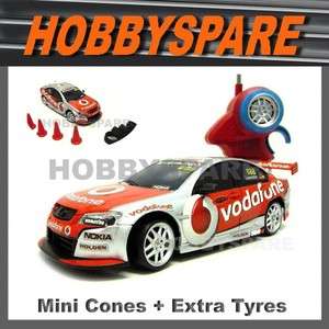 NEW HOLDEN VODAFONE v8 SUPERCAR 1/24 RC DRIFT CAR WHINCUP LOWNDES 