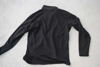 Mountain HardWear Fleece Lined Sweater Jacket Half Zip Thermal Layer 