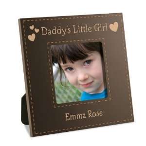    Daddys Little Girl Personalized 3x3 Picture Frame 