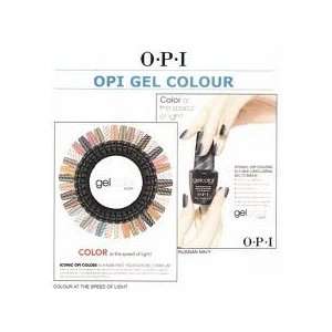  OPI Russian Navy & Color Wheel GelColor Poster Beauty
